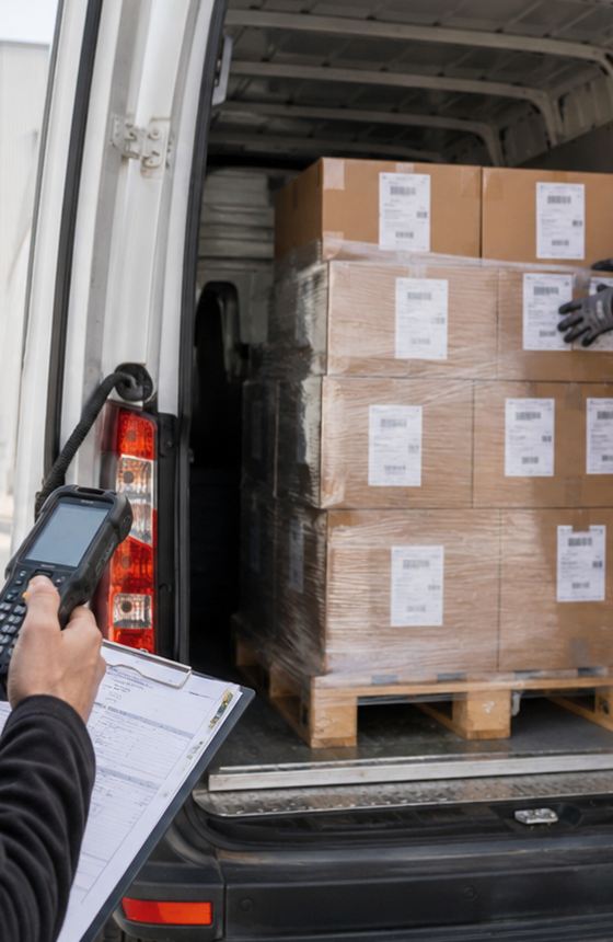Kontroll i ngarkesës për transport
